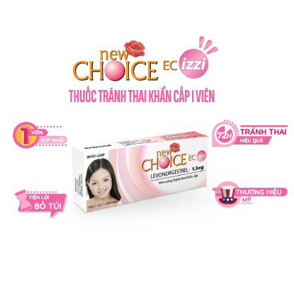 Viên NEWCHOICE EC là loại thuốc tránh thai khẩn cấp nào?
